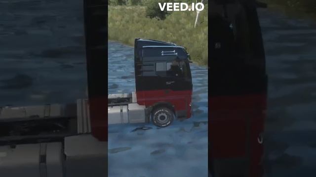 ✔️funny Euro Truck Simulator 2✔️Вот тут Я НЕ проскачу✔️#short #shorts #funnyvideo