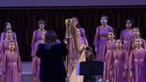 Николай Орловский. Две Рождественские песни для детского хора в сопровождении арфы