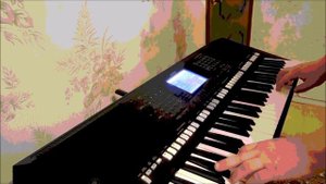 седая ночь на синтезаторе ямаха psr s750
