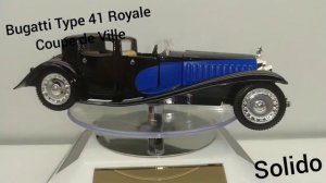 Обзор модели Bugatti Type 41 Royale 1930г. 1:43 Solido