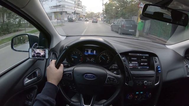 2015 Ford Focus Wagon 1.5 EcoBoost 150 HP POV Test Drive смотреть онлайн