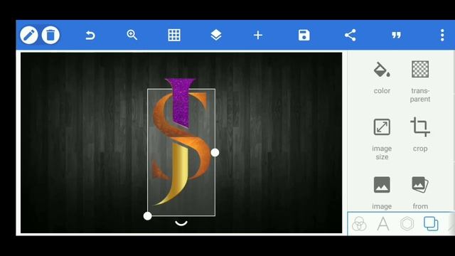JS logo design on pixellab | 3D logo design | MD EDITING