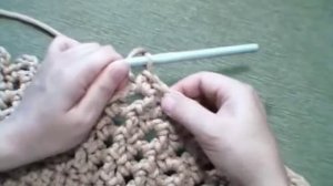 Вяжем вместе Овальный коврик из полиэфирного шнура Ажурный_[360p].mp4