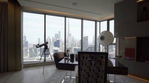 Обзор пентхауса 1 844 м2 за $50,000,000 с видом на Burj Khalifa в башне Volante в Дубае