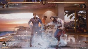 Mortal Kombat 1 - Johnny Cage Vs. Liu Kang (VERY HARD)