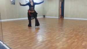 Табла соло урок-постановка для научинающих | Обучение танцу живота для начинающих