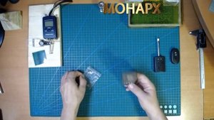 Вариант 4-х разрядного индикатора магнитного поля. Для магнитных БТГ генераторов. Схема