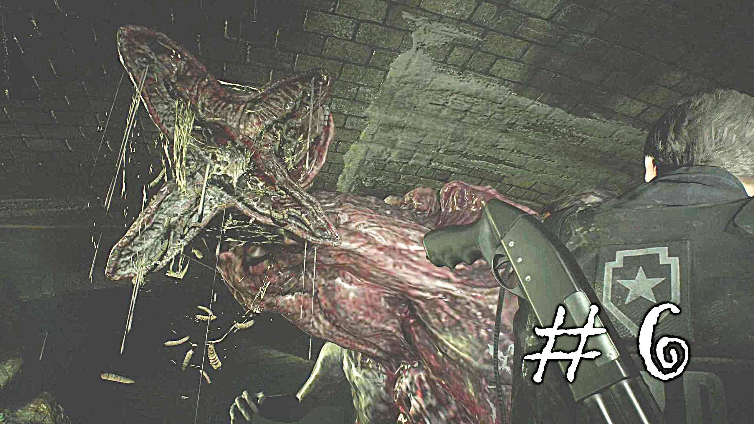 Resident Evil 2 Remake прохождение с русской озвучкой часть 6 (ужас)