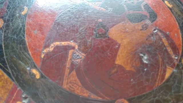 17-18 век Храмовая икона Неопалимая Купина твореное золото 47*37 см смотреть онлайн