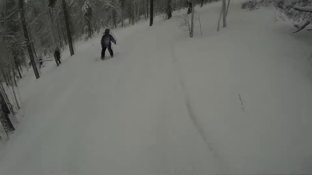 Вишня Правый лес Встреча с Васей Гора вишёвая Фрирайд 06 01 17 ненормативная лексика смотреть онлайн