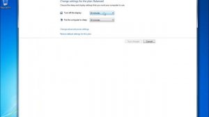 Change the Sleep Mode in Windows 7