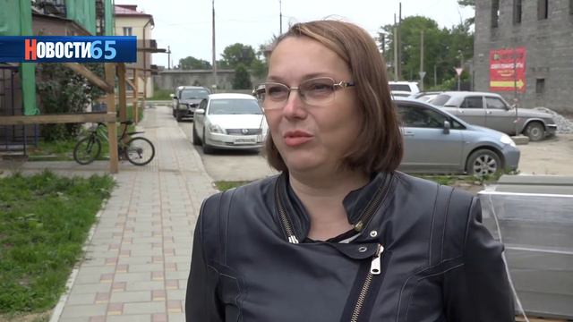 Министр ЖКХ Сахалинской области Наталия Куприна посетила объекты капремонта в Аниве.