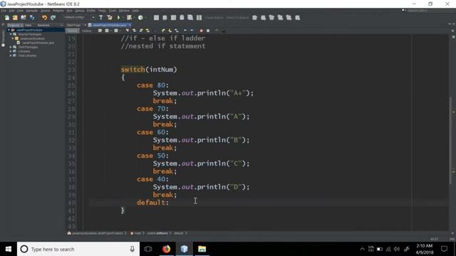 JAVA Bangla Tutorials 10 - Switch Statement