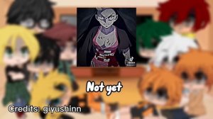 Anime characters react to each other // part 2 // Demon Slayer
