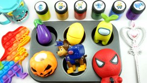 Разноцветное видео для всей семьи  / игрушки, краски, волшебство