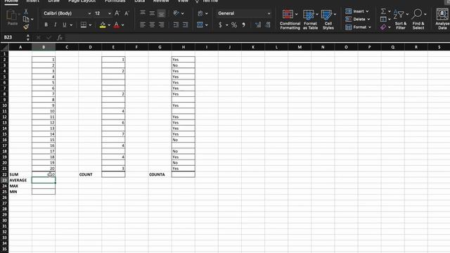 Excel Functions in 5 Minutes