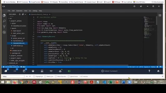 Bladimir Bacca ROS Basics Python Project Presentation смотреть онлайн