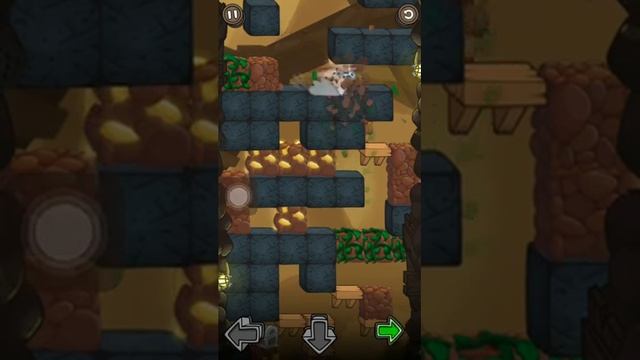 Dig a Way PERFECT Walkthrough: Abandoned Mine- Level 2 смотреть онлайн