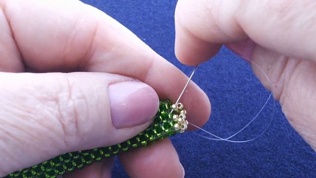 Колье из  бисера Египет 2 часть