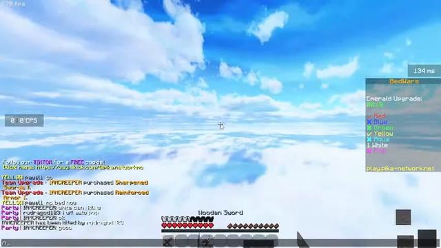 Minecraft Bedwars Live With Subs смотреть онлайн