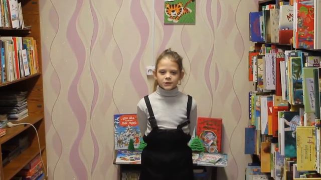 Д. Брылякова «Новый год», стихотворение читает Владислава Дранишникова смотреть онлайн