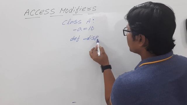 L 68: ACCESS MODIFIERS IN PYTHON | PUBLIC, PROTECTED, AND PRIVATE ACCESS SPECIFIERS IN PYTHON