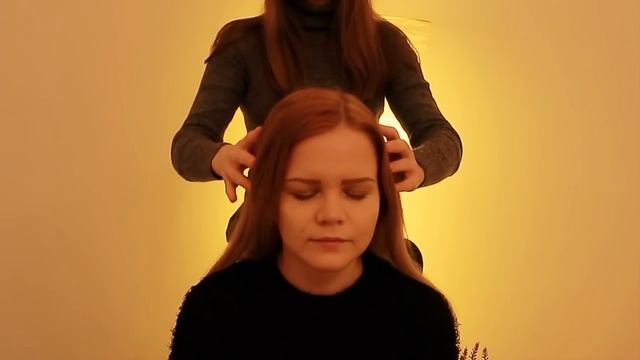 АСМР для АСМРТИСТА. ГЛУБОКИЙ МАССАЖ ГОЛОВЫ, РАСЧЕСЫВАНИЕ ВОЛОС. ШЕПОТ. ASMR for ASMRTIST.