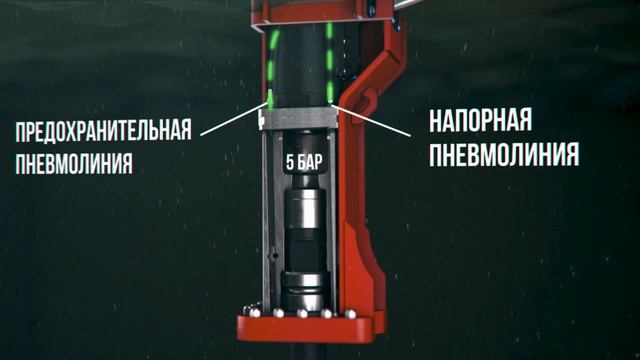 Как гидромолот работает под водой? Показываем