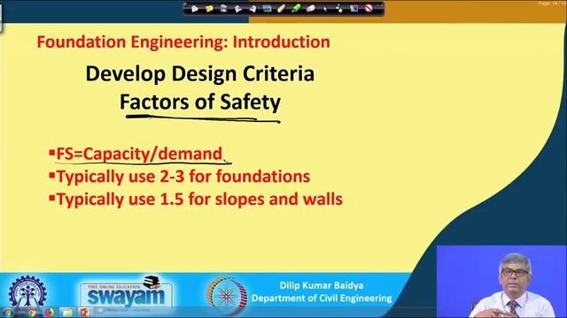 Lecture 06 : Foundation Engineering Introduction смотреть онлайн