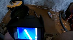 Тест экспериментального тэна из греющего кабеля 12к 33ом