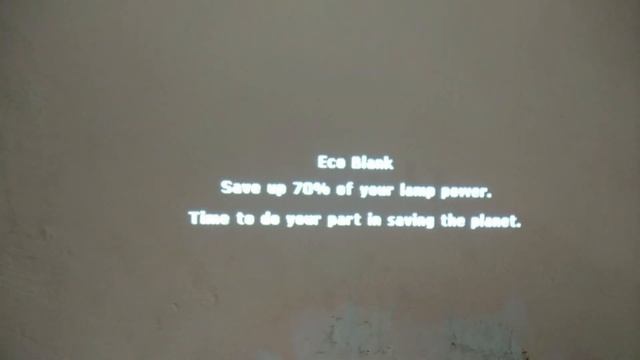 Eco Blank in projector смотреть онлайн