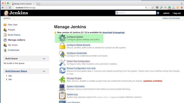 008 Overview of Jenkins UI Dashboard and Menus смотреть онлайн