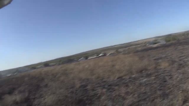 Пожар. Горение травы. (РП Ермак + Забор воды из речки). смотреть онлайн