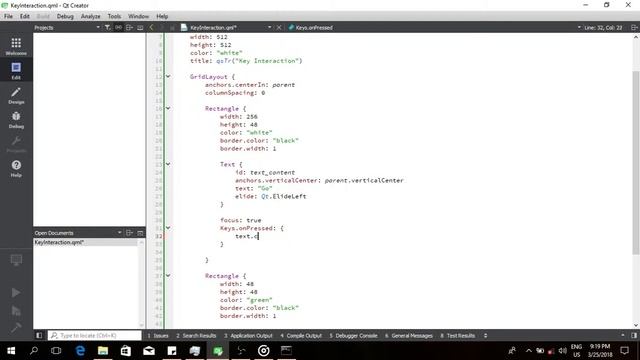 Key Interaction - Python - PyQt5 - Qml Tutorial смотреть онлайн