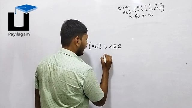 Zoho Interview Question with Answer - Level 2 -  Program 2 -  Java - Logical Programs || Payilagam