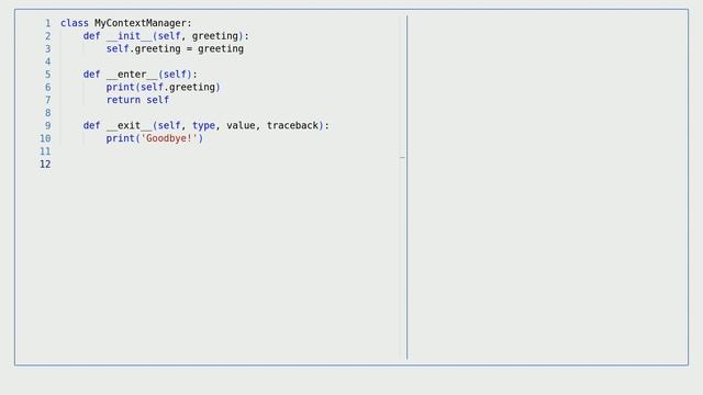 Python - Context Managers: Creating Context Manager that Accepts Arguments