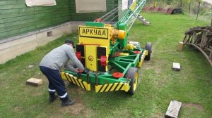 подъёмный кран Аркуда. кран своими руками.