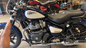 2023 Royal Enfield Super Meteor 650 Celestial Blue Color Top Model Review ✅🔥|On Road Price |