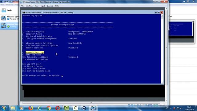 Компьютерные уроки Windows Server 2016 70-740 Урок 5 Установка Server Core
