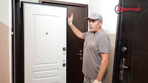 Установка входной двери "Император" с расширением проема