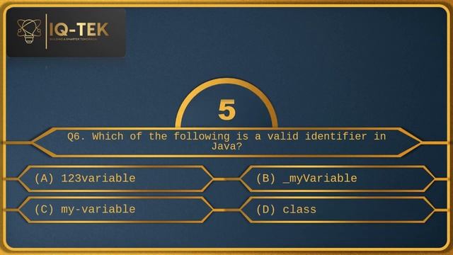 10 Unique MCQs with Explanations for Module 1: Introduction to Java