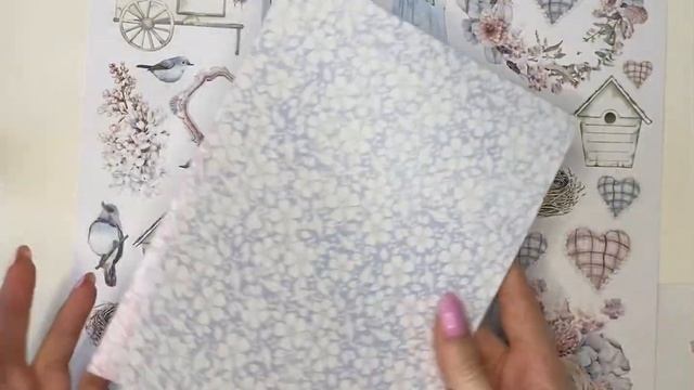Распаковка посылки из магазина Колибри. Новинки от Lemon craft и Mintay paper смотреть онлайн