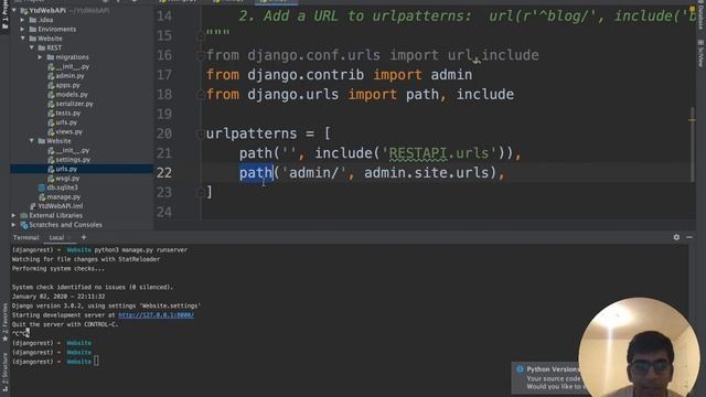 Create API in Django Rest Framework | Crash Course | Explained in Hindi