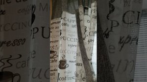 Тюль на кухню лен. Тюль кофе. Гардины до подоконника в сером цвете.