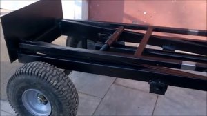 самодельная тележка -подъемник.