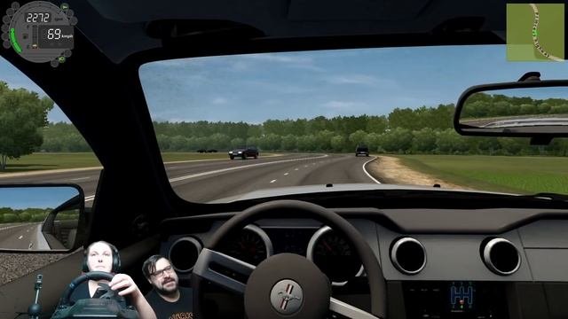 ?♂️?Zena Juri Po Autoputu - City Car Driving??♂️