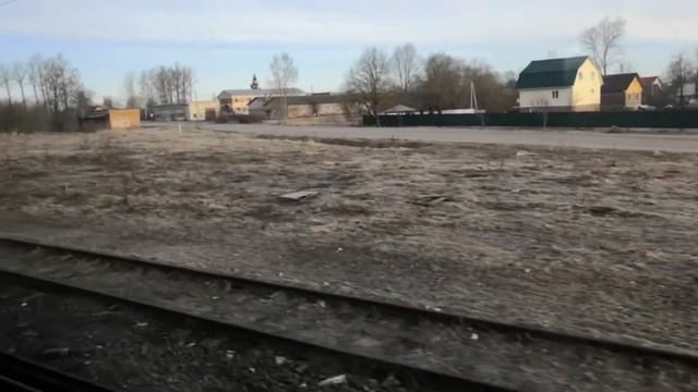 Поезд № 10 Москва- Псков, отправление со ст "Дно". смотреть онлайн