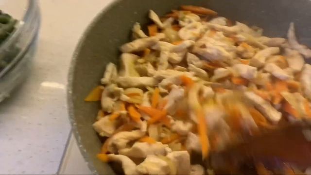 ЕШЬ, ХУДЕЙ! ИДНЕЙКА с овощами и ФУНЧОЗОЙ. #ппрецепт#вьетнамскаякухня