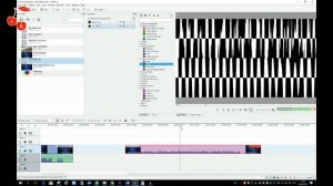 Работа со звуком в программе Kdenlive for Windows.