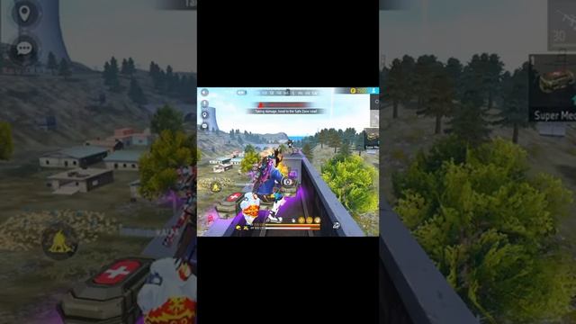 Free Fire | Head to the safe zone now | Free Fire Zone Game.